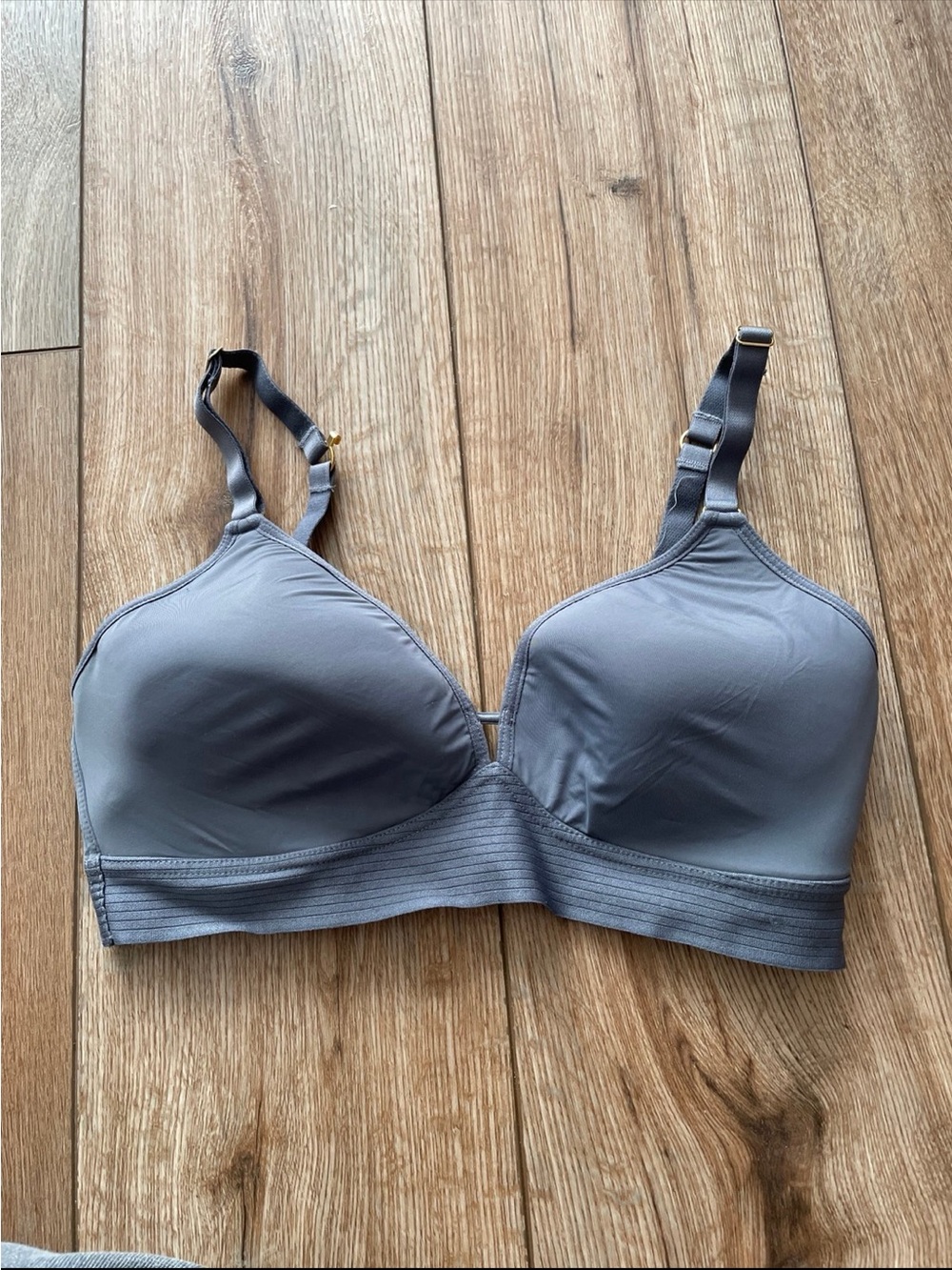Lively Wireless Gray Bra 34D